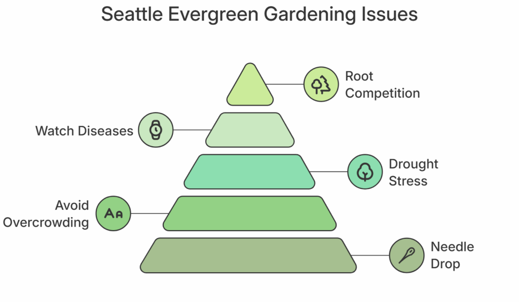Seattle Evergreen Gardening Issues